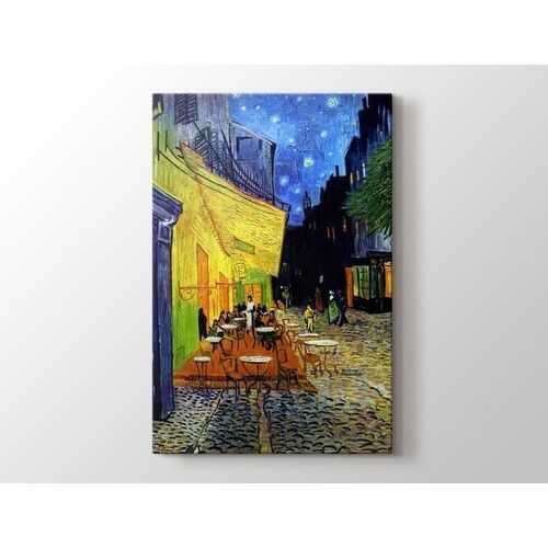 Vincent van Gogh - Terrasse de Cafe de Nuit Tablo |80 X 80 cm| - 1