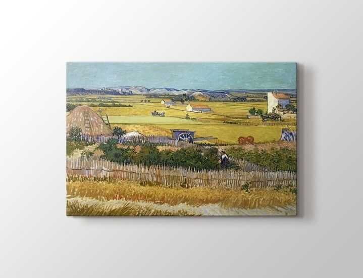 Vincent van Gogh - The Reapingı Tablo |80 X 80 cm| - 1