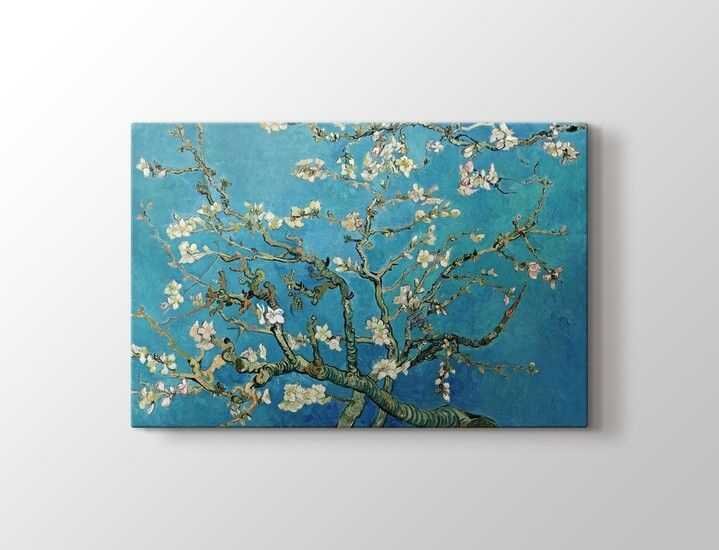 Vincent van Gogh Çiçek Açan Badem Ağacı Tablo |50 X 70 cm| - 1