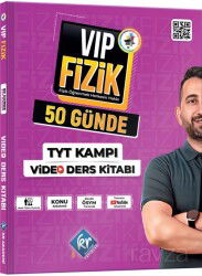 VİP Fizik 50 Günde TYT Kampı Video Ders Kitabı - KR Eğitim Yayınları