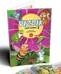 Vızdık Çizgi Roman Renkli Öykü Serisi 3 - Bordo Ressam