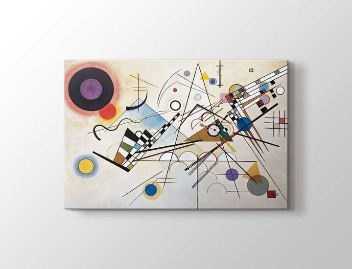 Wassily Kandinsky - Kompozisyon VIII Tablo |50 X 70 cm| - 1