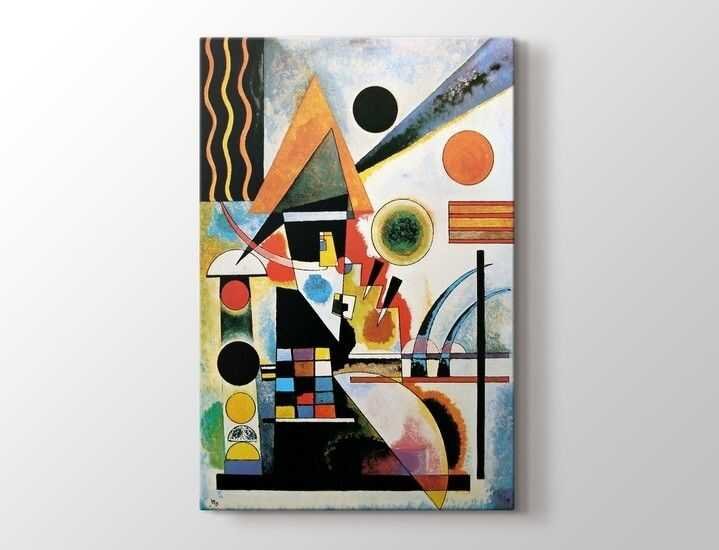 Wassily Kandinsky - Balancement Tablo |80 X 80 cm| - 1