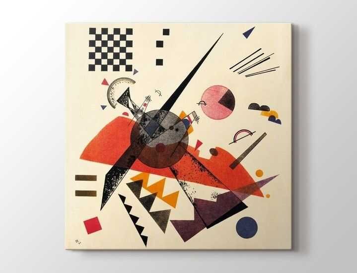 Wassily Kandinsky - Orange Tablo |50 X 70 cm| - 1