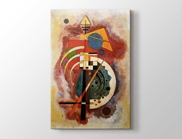 Wassily Kandinsky - Hommage a Grohmann Tablo |50 X 70 cm| - 1