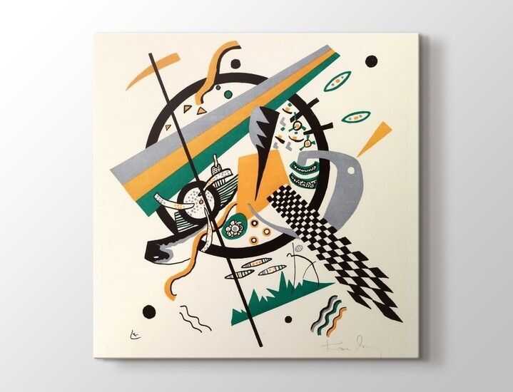 Wassily Kandinsky - Kleine Welten Tablo |80 X 80 cm| - K4NWS
