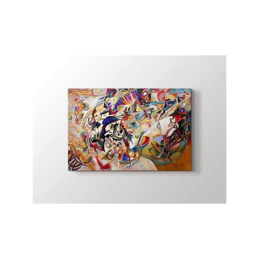 Wassily Kandinsky Kompozisyon VII Tablo |60 X 80 cm| - K4NWS