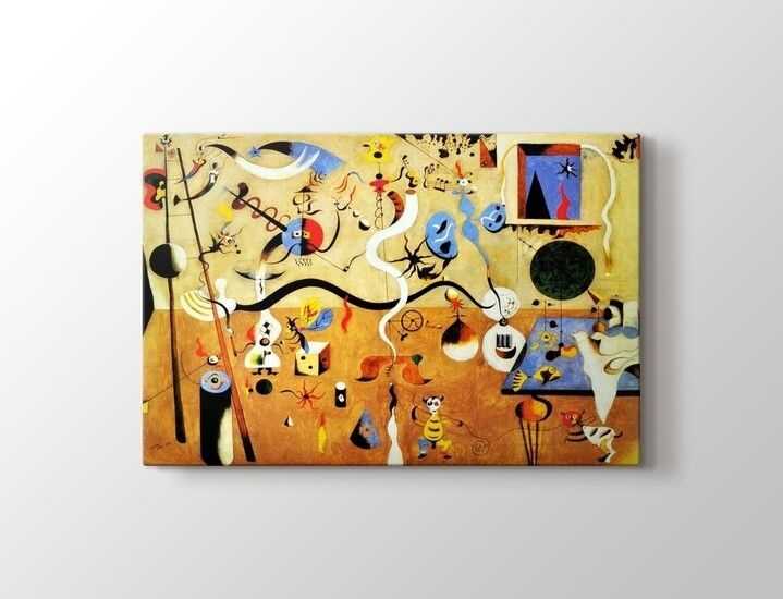 Joan Miro - Carnival of Harlequin Tablo |50 X 70 cm| - K4NWS