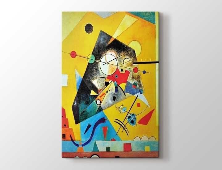 Wassily Kandinsky - Silent Harmony Tablo |60 X 80 cm| - 1