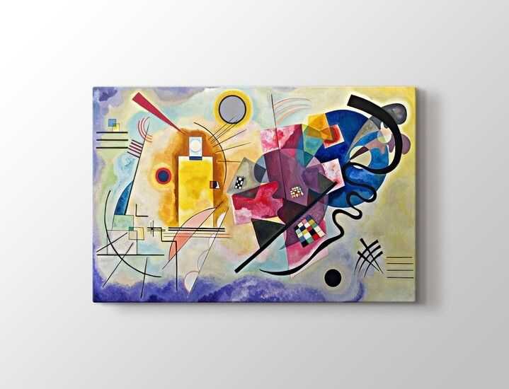 Wassily Kandinsky - Yellow Red and Blue 1925 Tablo |60 X 80 cm| - 1