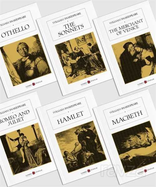 William Shakespeare İngilizce Seti (6 Kitap) - 1