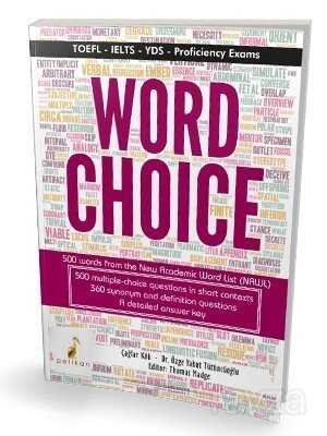 Word Choice TOEFL IELTS YDS Proficiency Exams - 1