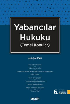 Yabancılar Hukuku (Temel Konular) - 1