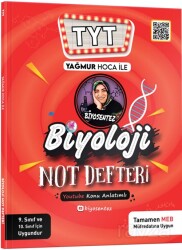 Yağmur Hoca ile TYT Biyosentez Biyoloji Not Defteri Tamamı El Yazılı - KR Eğitim Yayınları