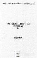 Yahya Kemal Enstitüsü Mecmuası IV - 1