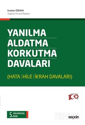 Yanılma - Aldatma - Korkutma Davalar - 1