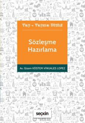Yap - Yapma Dizisi Sözleşme Hazırlama - Seçkin Yayıncılık