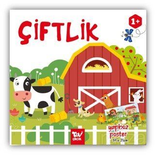 Yapboz Poster Kitap / Çiftlik - 1