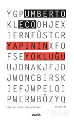 Yapının Yokluğu - Alfa Yayınları