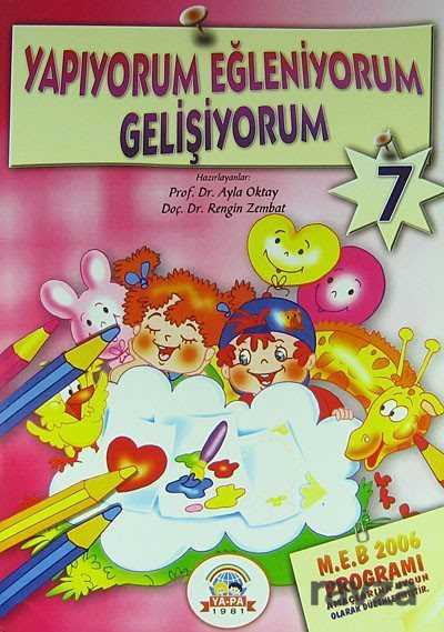Yapıyorum Eğleniyorum Gelişiyorum - 7 (5-6 Yaş) - Ya-Pa Yayınları