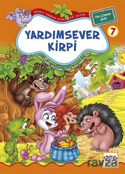Yardımsever Kirpi / Neşeli Orman Hikayeleri (Büyük Boy) - Nar Yayınları