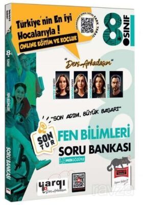 Yargı Ders Arkadaşım 8. Sınıf LGS Fen Bilimleri Son Tur Soru Bankası - Yargı Yayınevi (Ankara)