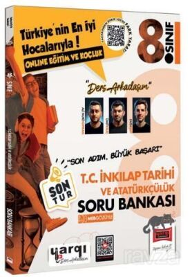 Yargı Ders Arkadaşım 8. Sınıf LGS T.C. İnkılap Tarihi ve Atatürkçülük Son Tur Soru Bankası - Yargı Yayınevi (Ankara)