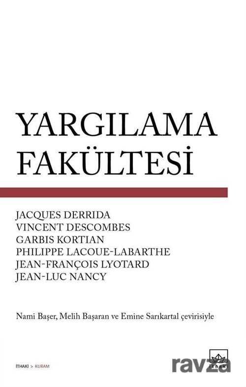 Yargılama Fakültesi - İthaki Yayınları
