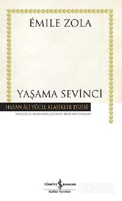 Yaşama Sevinci (Karton Kapak) - 1