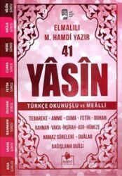 Yasin-i Şerif Türkçe Okunuşlu ve Mealli (Pembe Kapak-Çanta Boy-Sesli Yasin) - 1