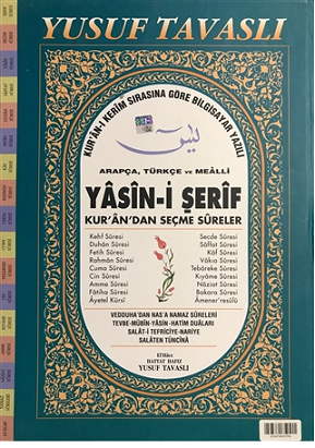 Yasin-i Serif ve Kur’an’dan Seçme Sureler Fihristli Cami Boy - Tavaslı Yayınları