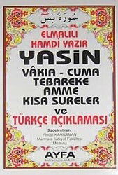 Yasin Vakıa-Cuma Tebareke Amme Kısa Sureler ve Türkçe Açıklaması (Kod:006 Cep Boy) - Ayfa Basın