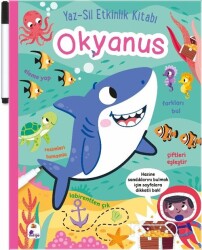 Yaz-Sil Etkinlik Kitabı Okyanus (Kalemli) - İndigo Çocuk
