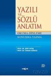 Yazılı ve Sözlü Anlatım - Akçağ Yayınları
