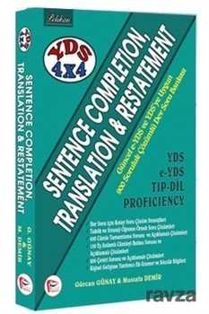 YDS 4x4 Sentence Completion, Translation - Restatement - Pelikan Tıp Teknik Yayınları