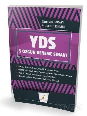 YDS Çek Kopart 5 Özgün Deneme Sınavı Dijital Çözümlü - 1