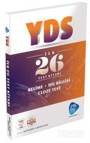 YDS İlk 26 Test Kitabı Kelime, Dil Bilgisi, Cloze Test - Me Too Publishing