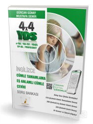 YDS İngilizce 4x4 Cümle Tamamlama Eş Anlamlı Cümle Çeviri Soru Bankası - Pelikan Tıp Teknik Yayınları