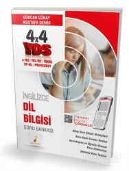 YDS İngilizce 4x4 Dil Bilgisi Soru Bankası - Pelikan Tıp Teknik Yayınları