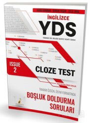 YDS İngilizce Cloze Test Issue 2 - Pelikan Tıp Teknik Yayınları