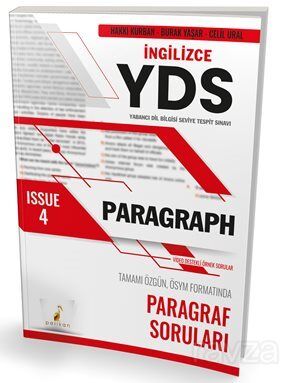 YDS İngilizce Paragraph Issue 4 - 1