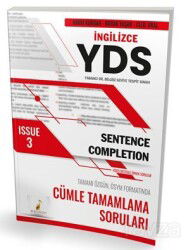 YDS İngilizce Sentence Completion Issue 3 - Pelikan Tıp Teknik Yayınları