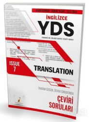 YDS İngilizce Translation Issue 7 - Pelikan Tıp Teknik Yayınları