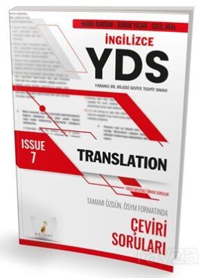 YDS İngilizce Translation Issue 7 - 1