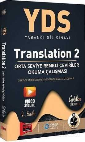 YDS Translation 2 Orta Seviye Renkli Çeviriler Okuma Çalışması - 1
