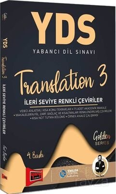YDS Translation 3 İleri Seviye Renkli Çeviriler - 1
