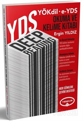 YDS Yökdil E-YDS Deep Reading Okuma ve Kelime Kitabı - 1