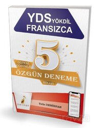 YDS YÖKDİL Fransızca Dijital Çözümlü 5 Özgün Deneme Sınavı - Pelikan Tıp Teknik Yayınları