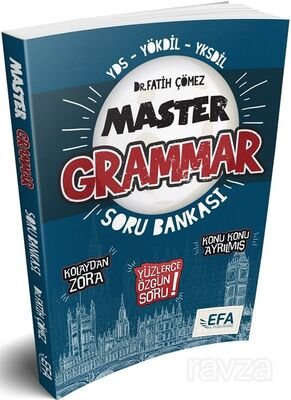 YDS YÖKDİL YKSDİL Master Grammar Kolaydan Zora Soru Bankası (EFA Serisi) - 1