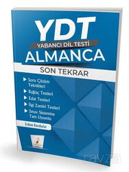YDT Almanca Son Tekrar - Pelikan Tıp Teknik Yayınları
